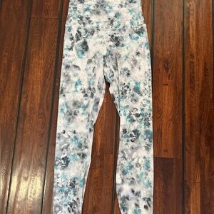 Lululemon High Rise Leggings Kaleidofloral Multi Pattern Size 4